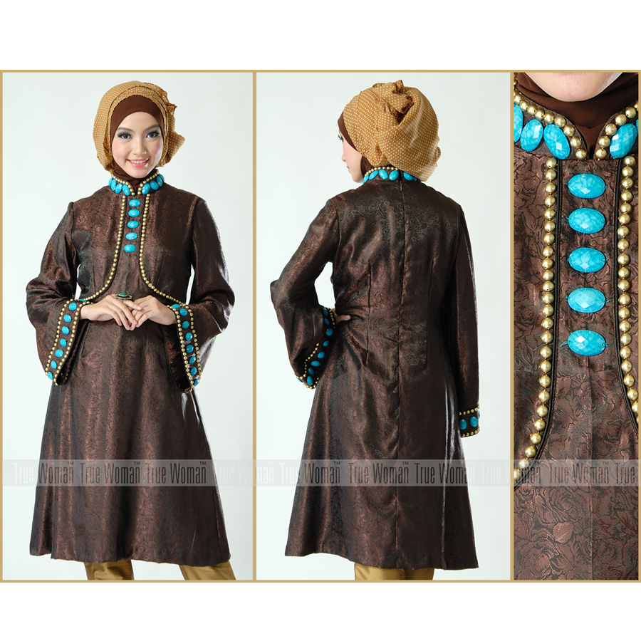 TUNIK Baju Muslim Gamis Modern Gamis Muslimah Cantik 