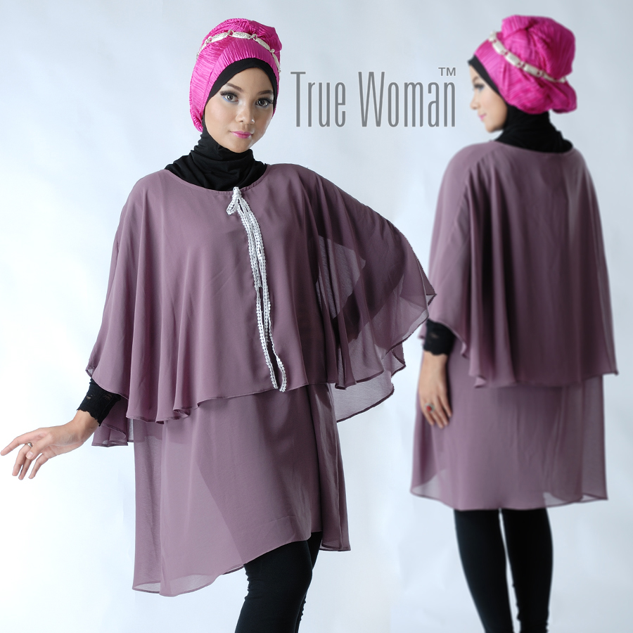  baju  atasan  muslim  modern Baju  Muslim  Gamis Modern 